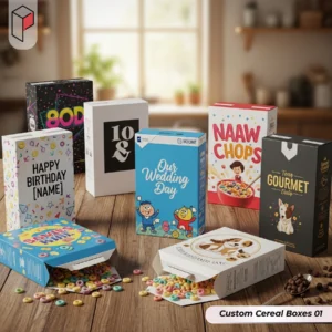 Custom Cereal Boxes