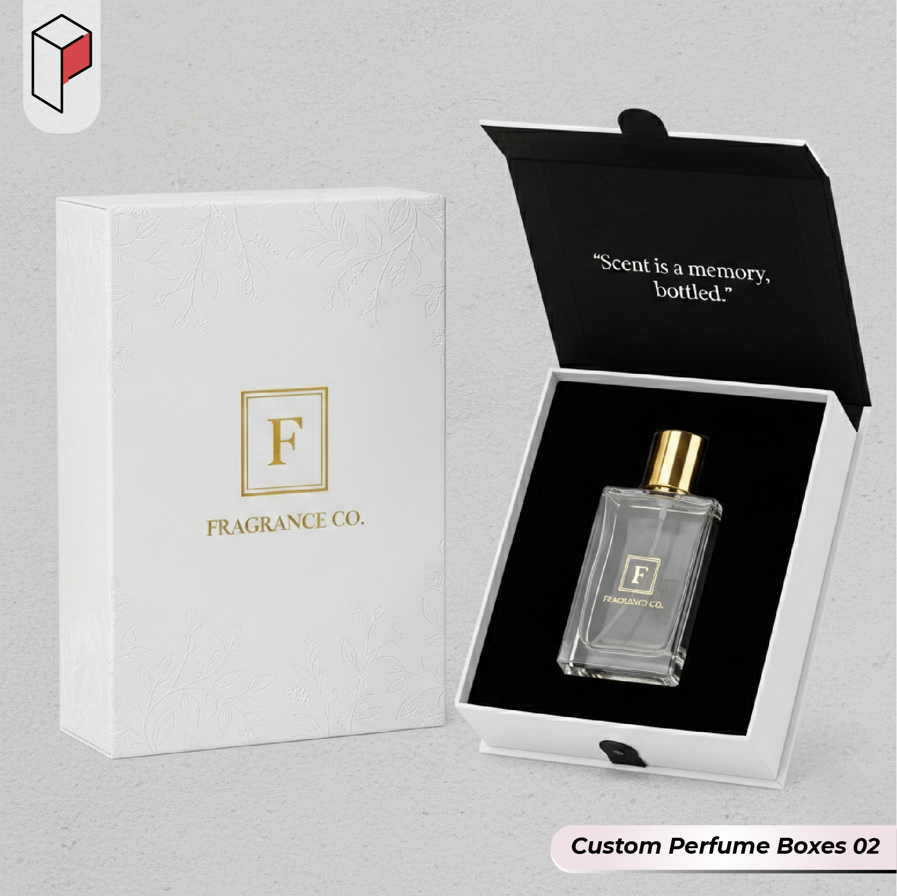 Custom Perfume Boxes with insert (2)