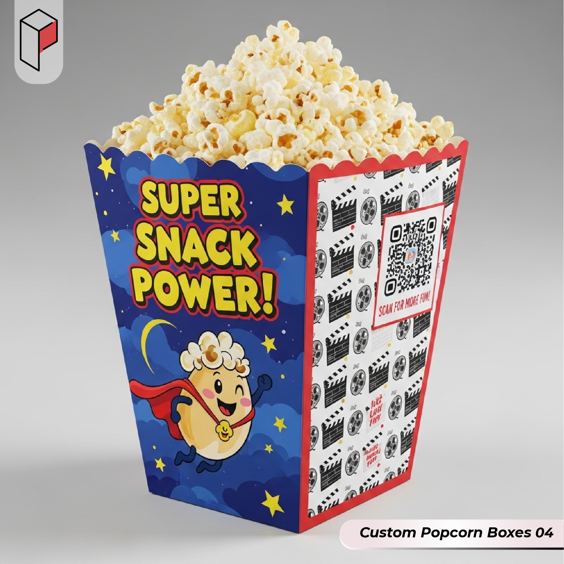 Custom Popcorn Boxes