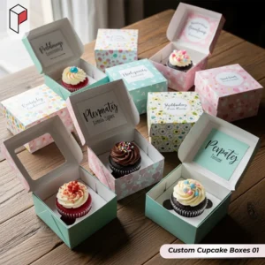 Custom Cupcake Boxes
