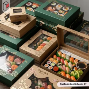 Custom Sushi Boxes