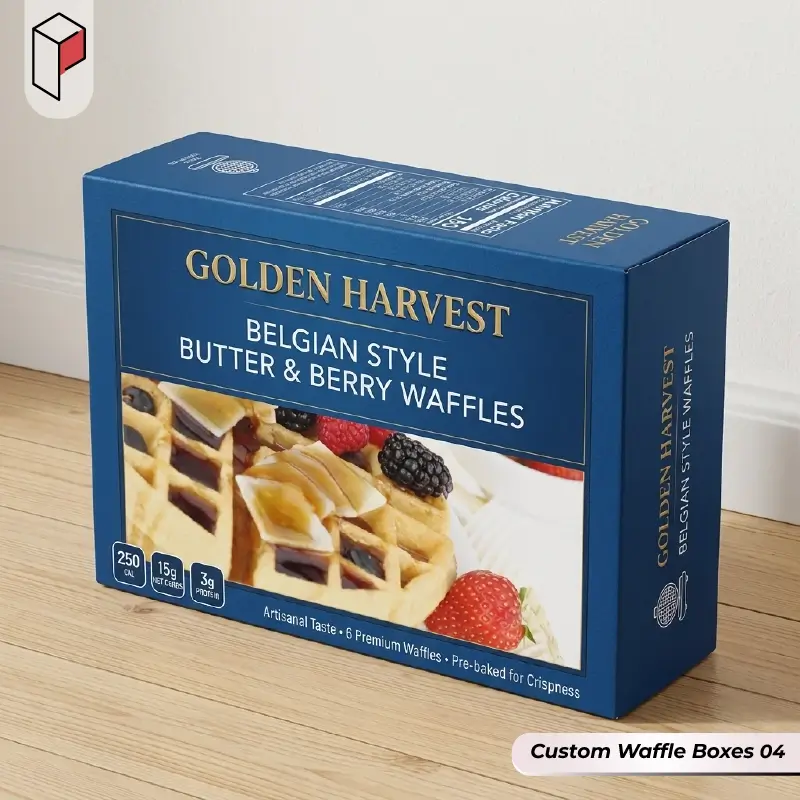 Custom Waffle Boxes With Logo 04