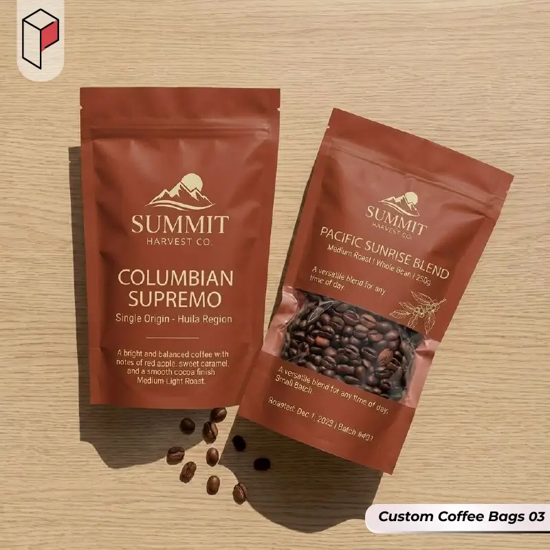 Custom Coffee Bags With logo 03