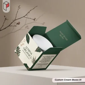 Custom Cream Boxes