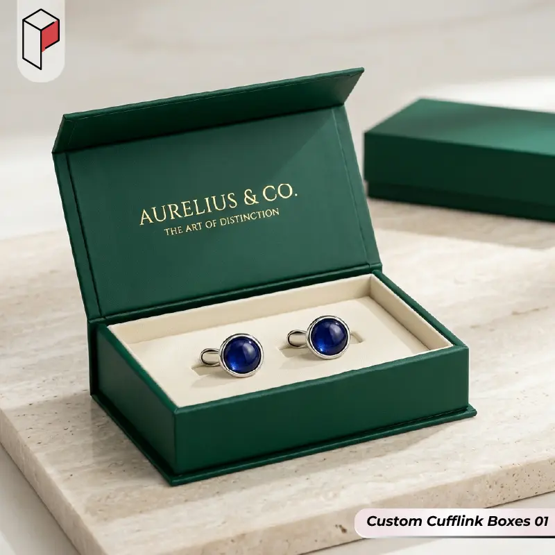 Custom Cufflink Boxes 01