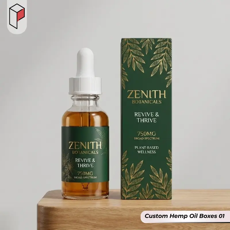 Custom Hemp Oil Boxes 01