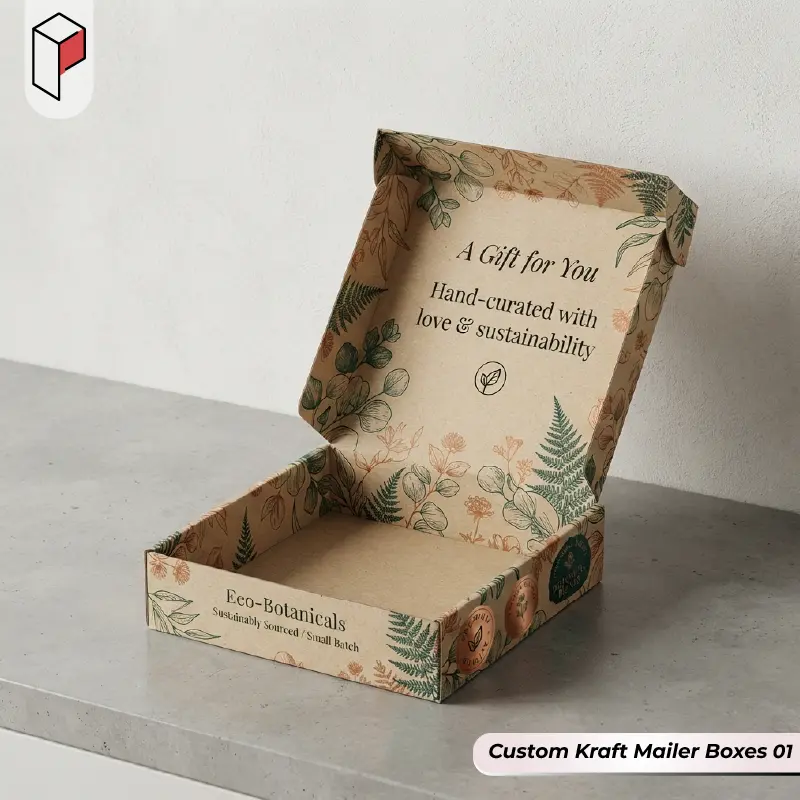 Custom Kraft Mailer Boxes 01