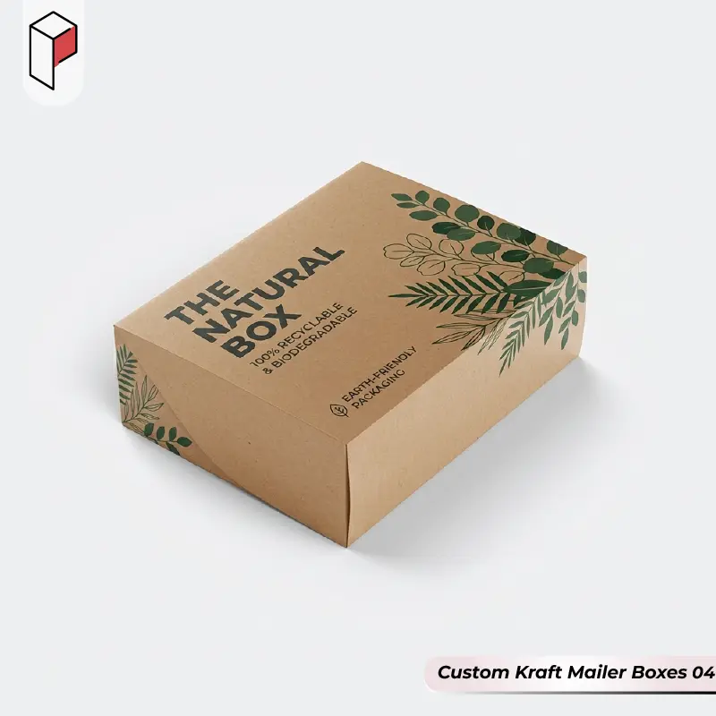 Custom Printed Kraft Mailer Boxes 04