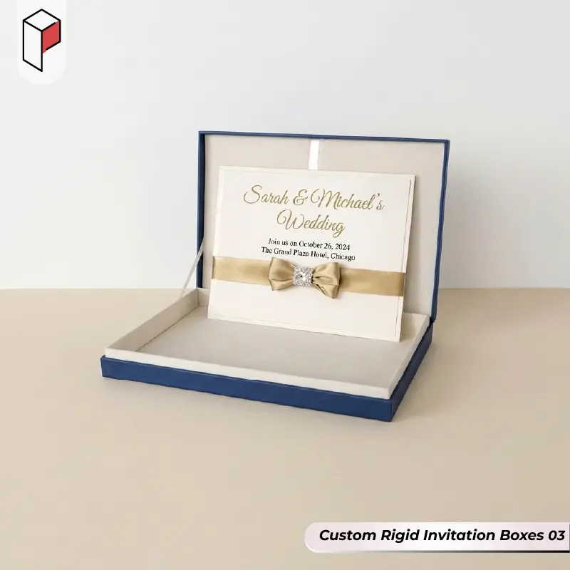 Custom Printed Rigid Invitation Boxes 03