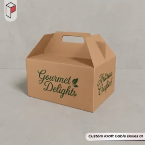 Custom Kraft Gable Boxes